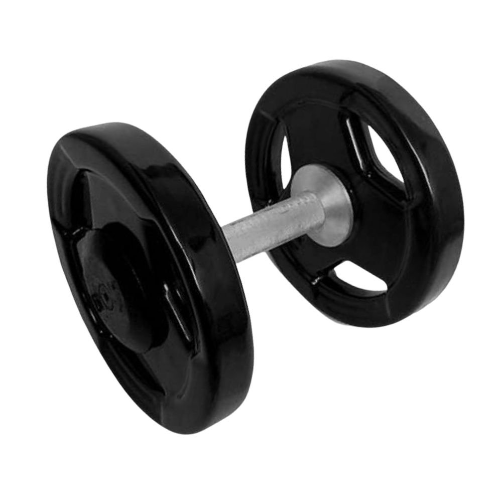 Dumbbell Sport Emborrachado – Pegada Recartilhada
